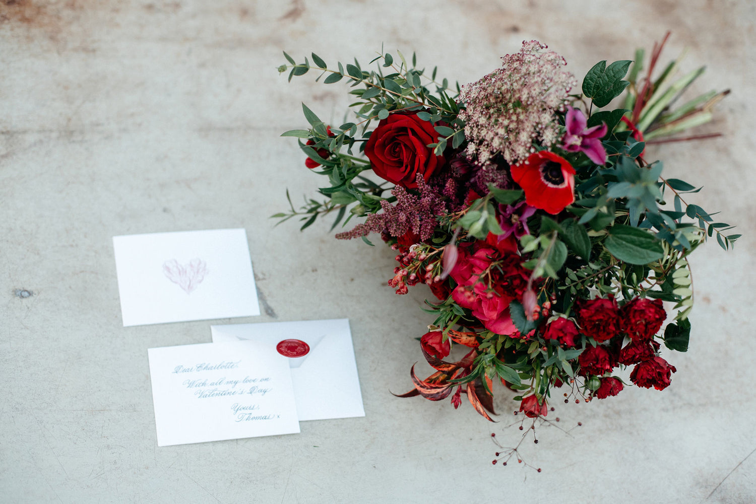 Divinely Romantic Valentine Flowers