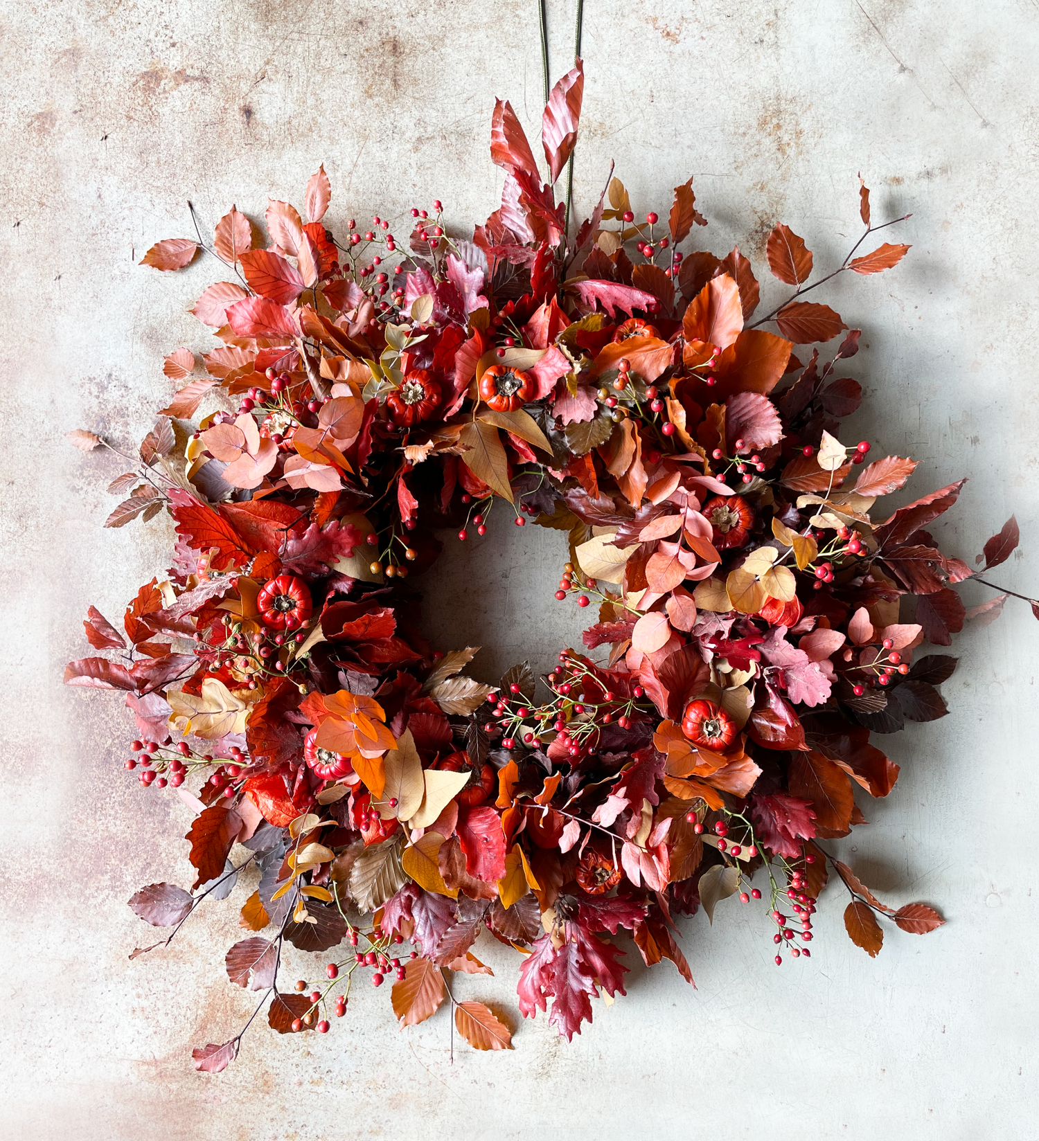 Autumn Leaves Wreath