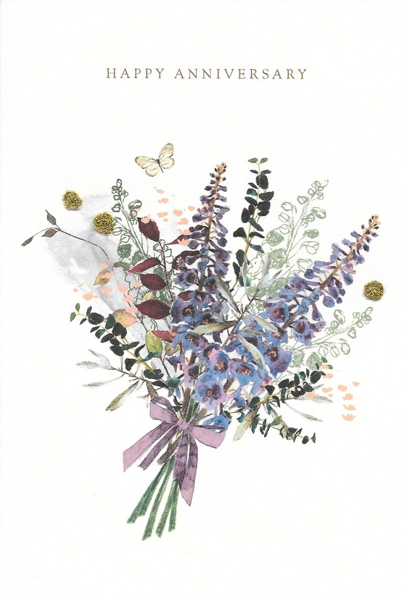Delphinium Bouquet Anniversary