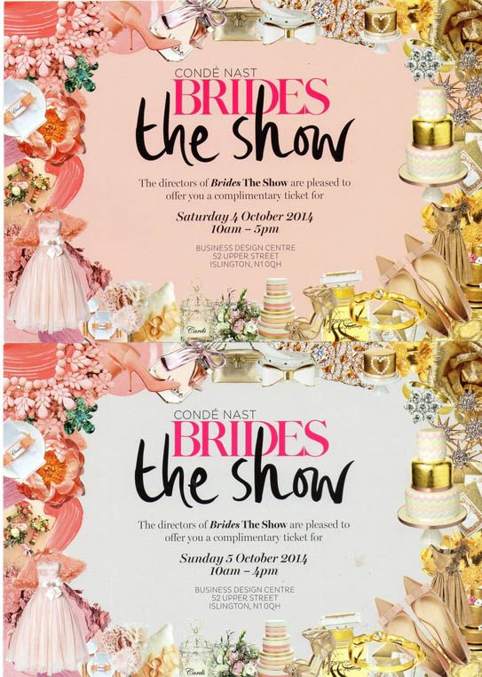 Win, Win: Brides The Show Tickets