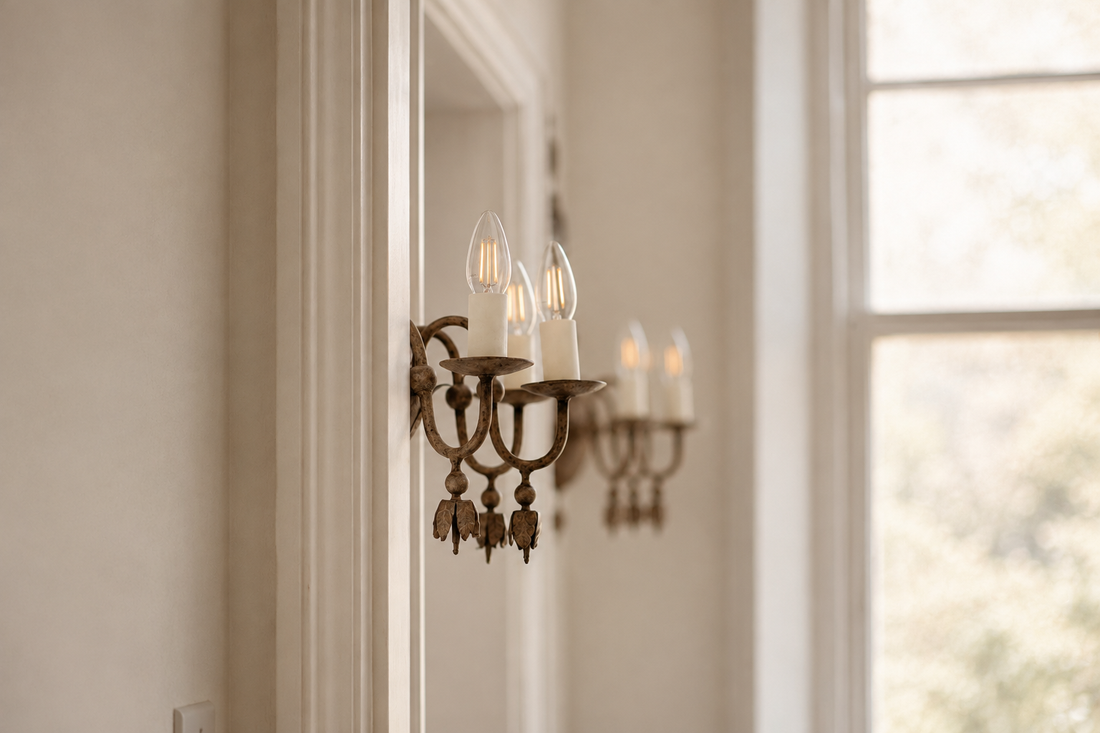 Pair of Decorative Wall Lights