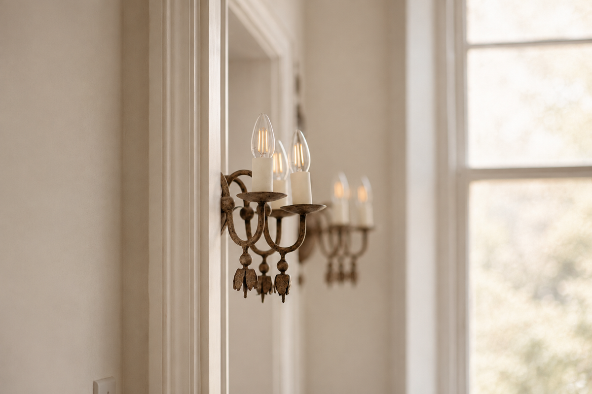 Pair of Decorative Wall Lights