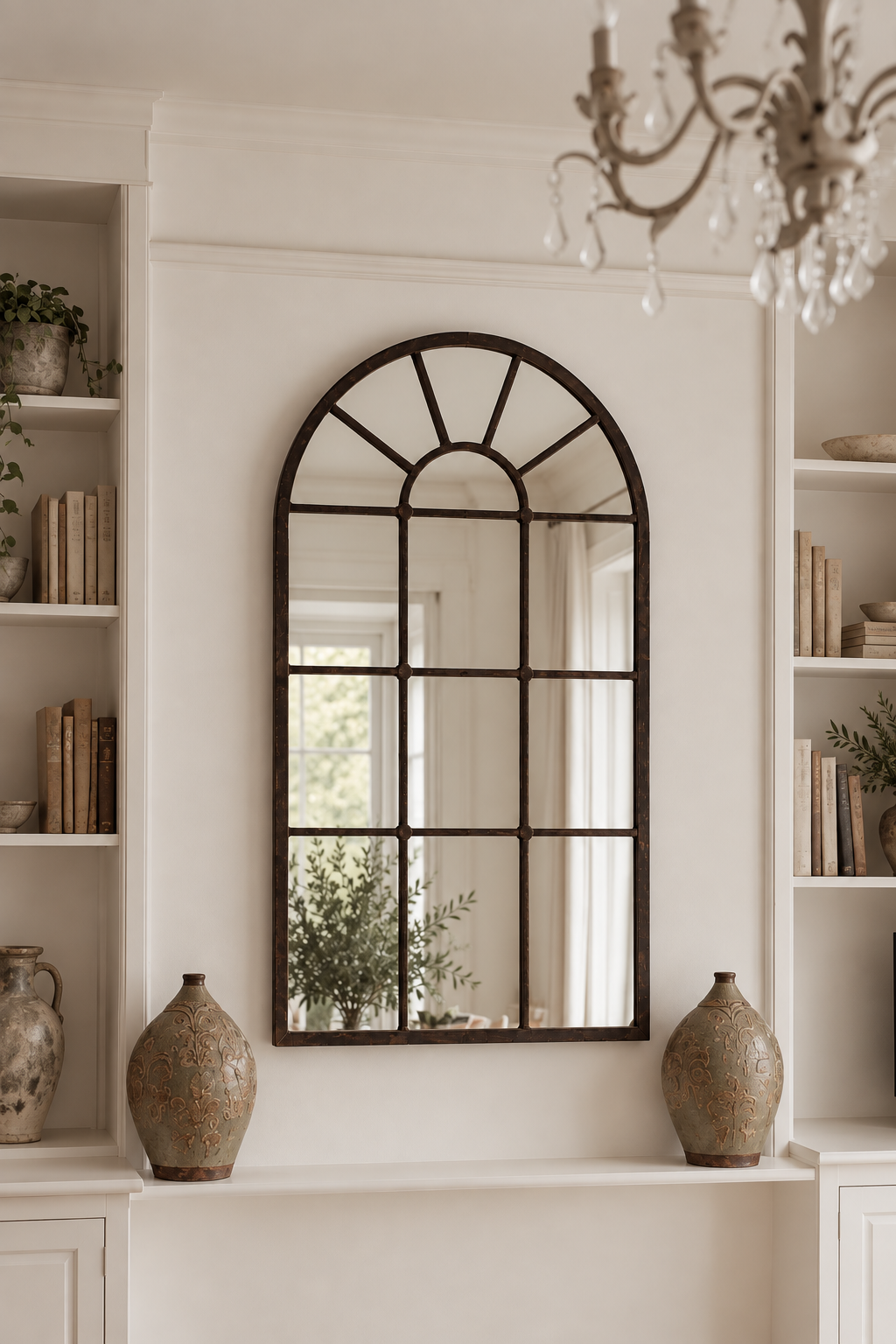 Arched Window Mirror