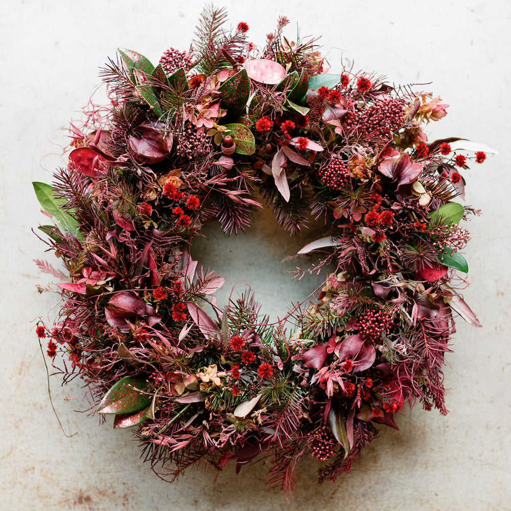 Burgundy Wreath