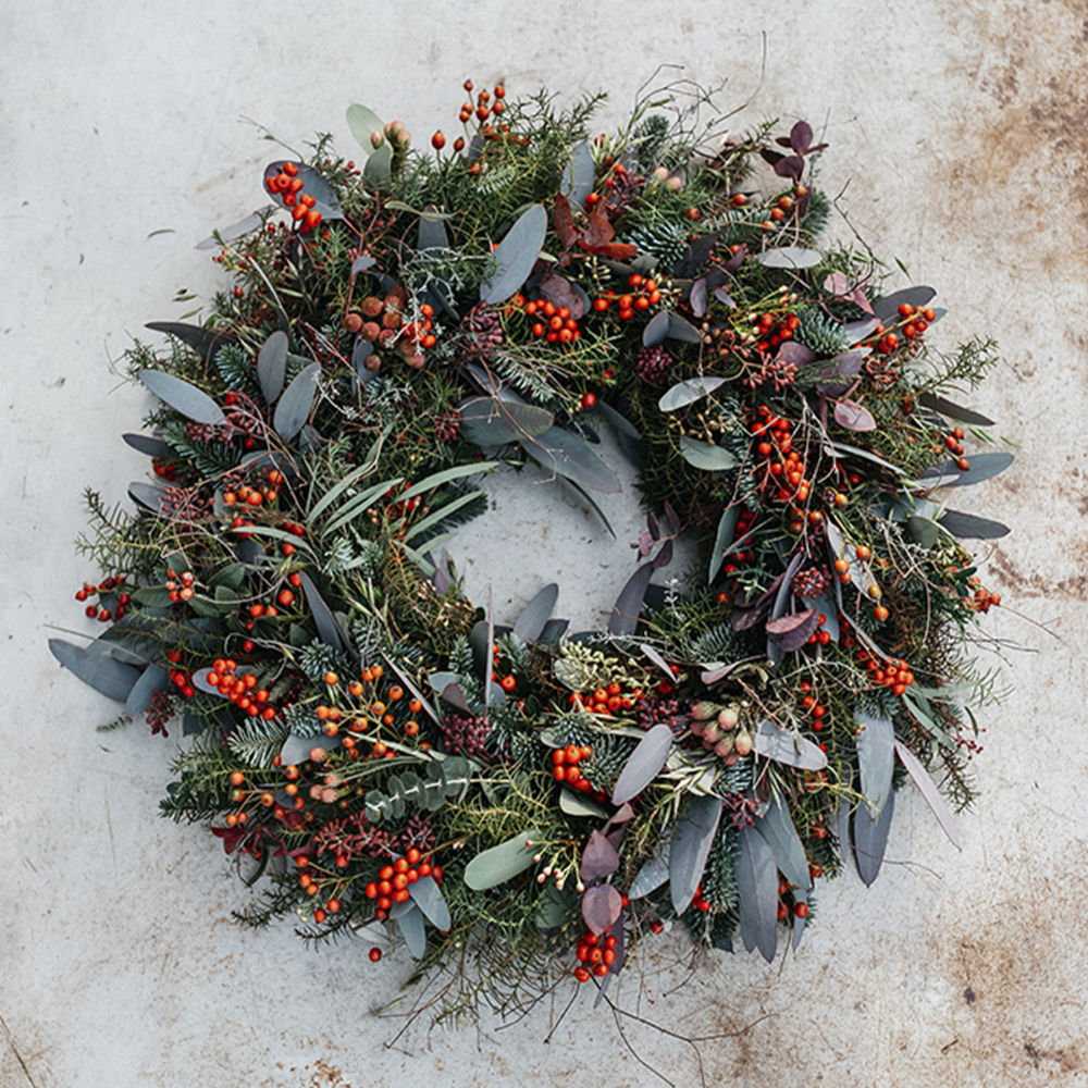 Red Berried Wreath